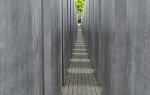 At the Holocaust Memorial