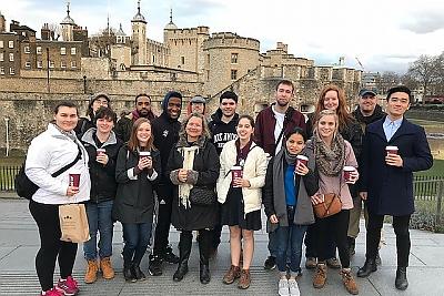Landmark group at the Tower of London